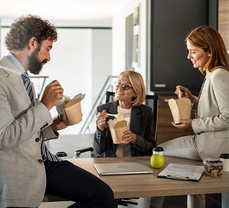Tax treatment of employer-provided staff meals