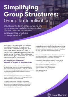 Simplifying Group Structures