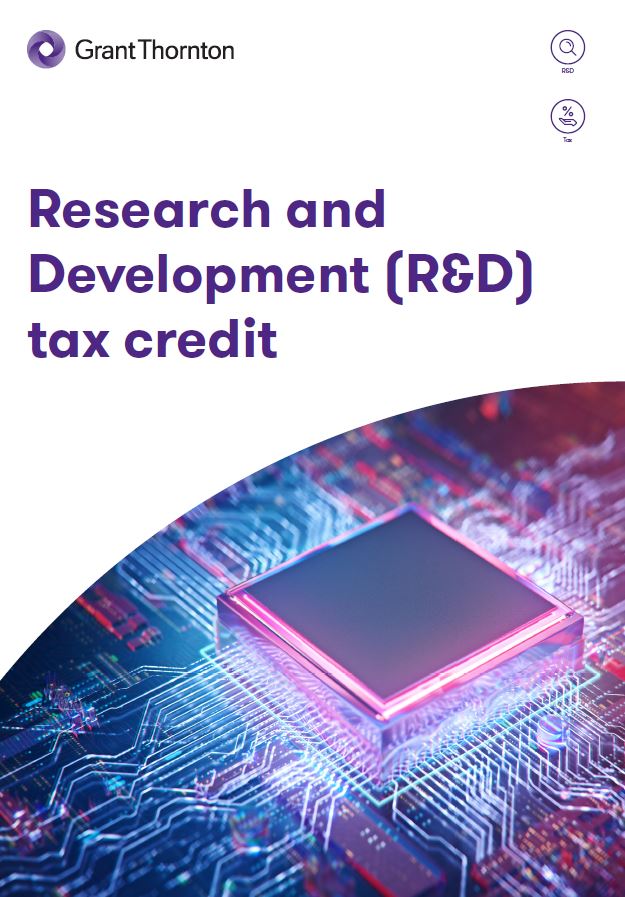 Research and Development tax credit Grant Thornton