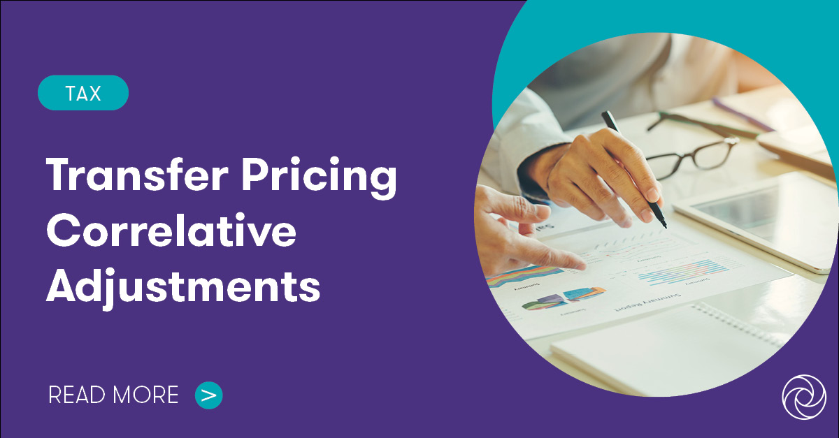 Transfer Pricing Correlative Adjustments Grant Thornton
