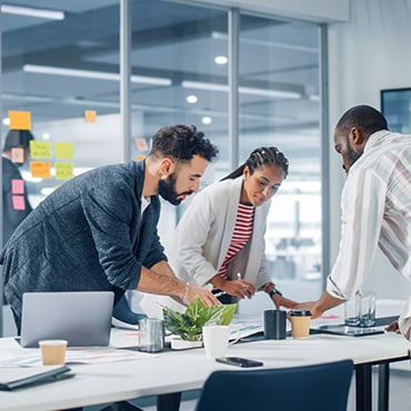 Businesspeople Meeting in the Office Conference